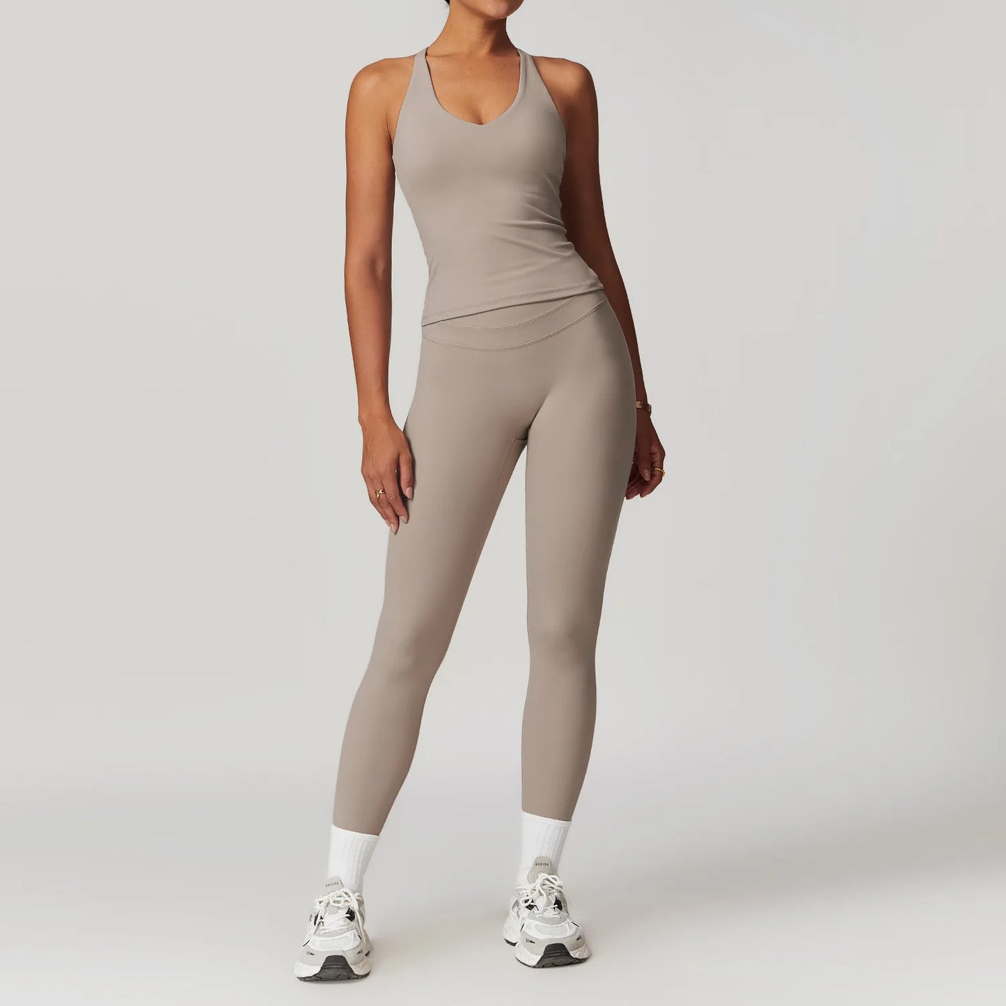 2 Pieces Sportswear Women Yoga Set Gym Clothes Sportswear Yoga Suits Fitness Set Tracksuits Sports Bra Gym Leggings