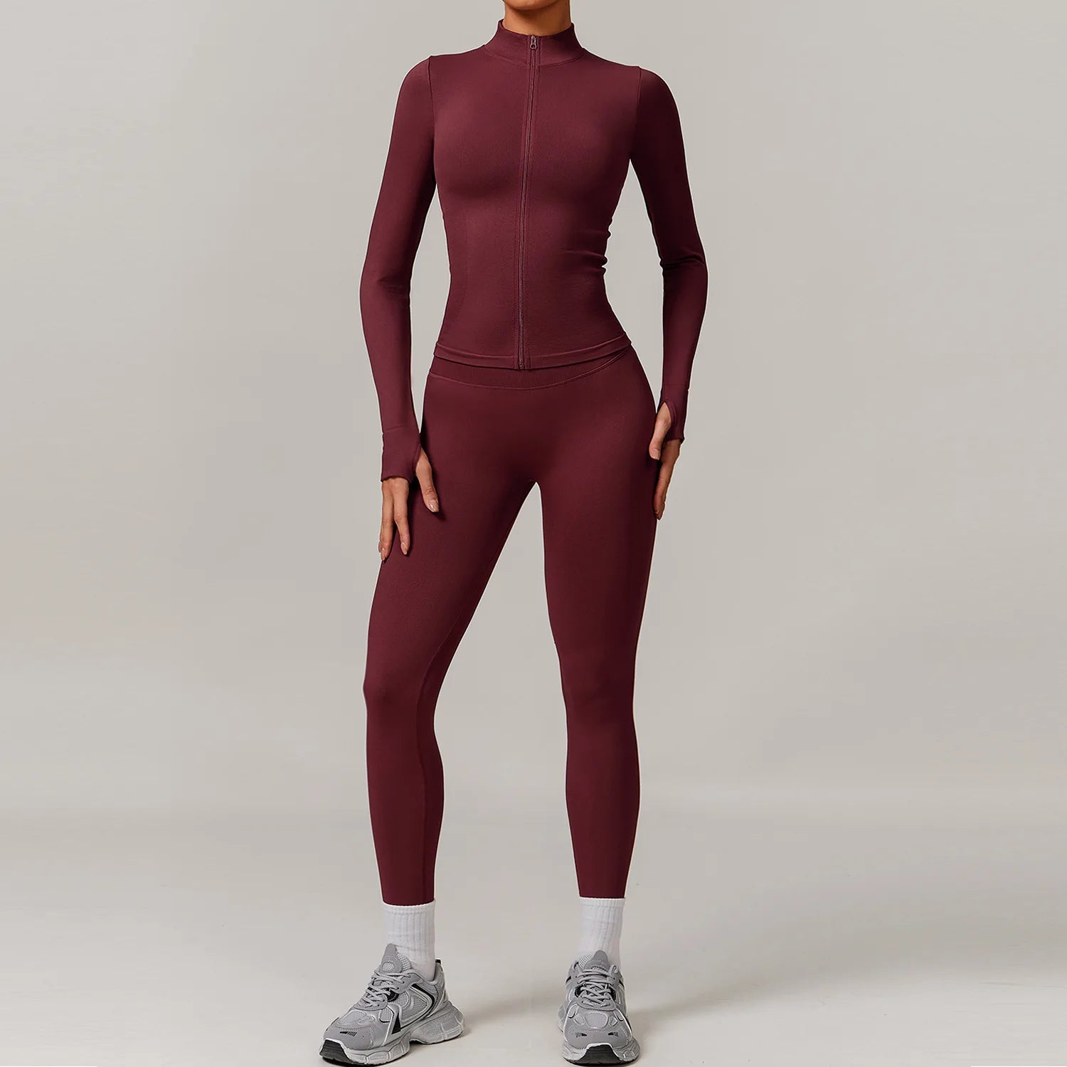 Seamless Yoga Set for Women – 2/3PCS Gym Outfit with Sports Bra & short leggings