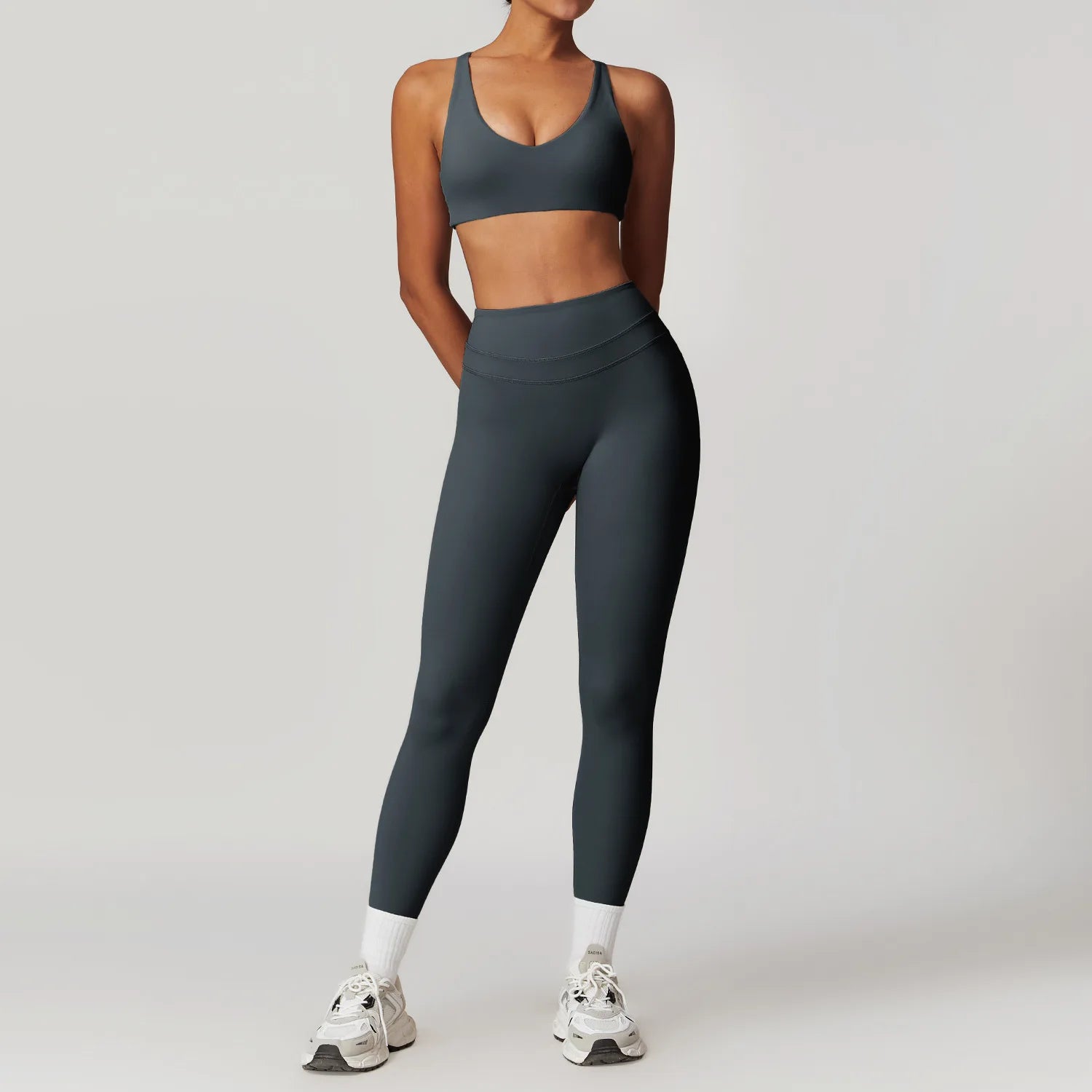 2 Pieces Sportswear Women Yoga Set Gym Clothes Sportswear Yoga Suits Fitness Set Tracksuits Sports Bra Gym Leggings