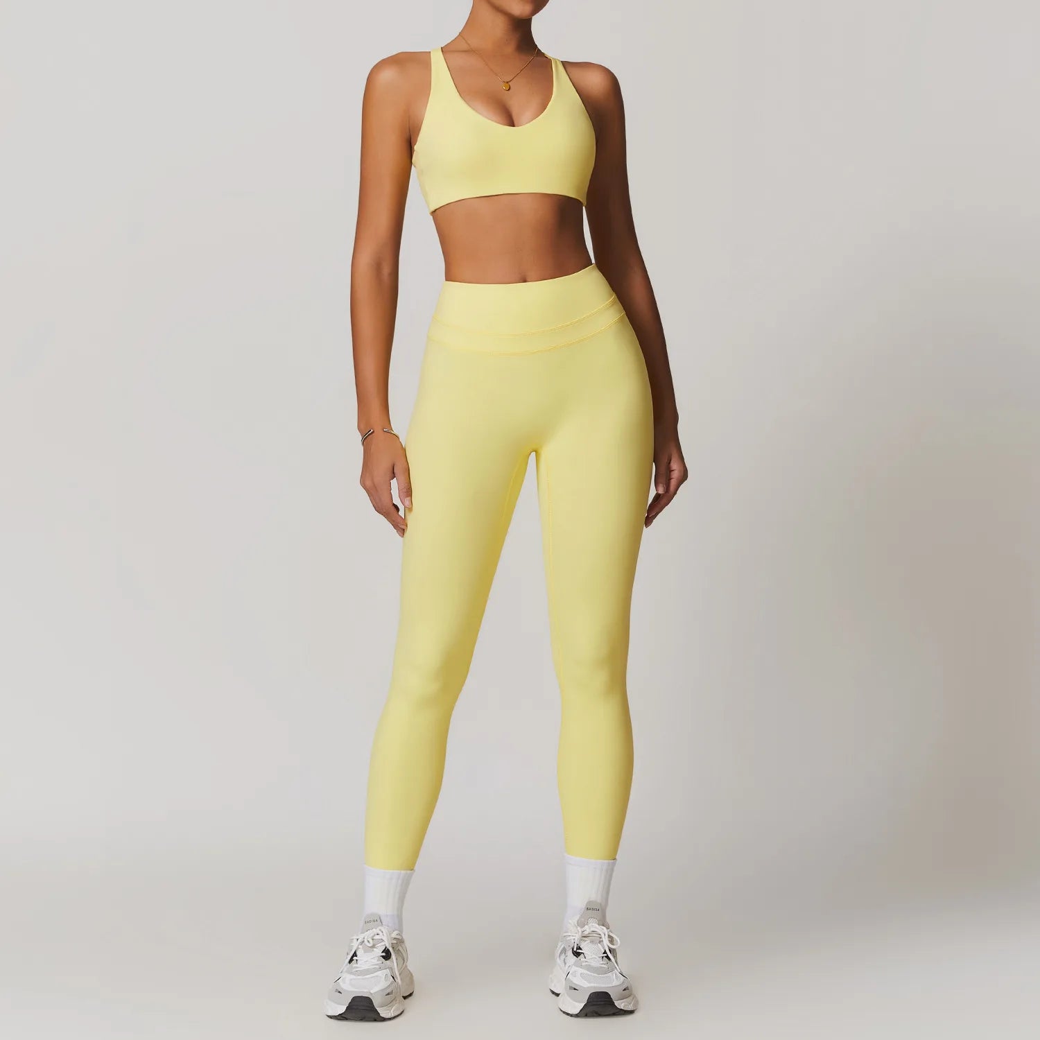 2 Pieces Sportswear Women Yoga Set Gym Clothes Sportswear Yoga Suits Fitness Set Tracksuits Sports Bra Gym Leggings