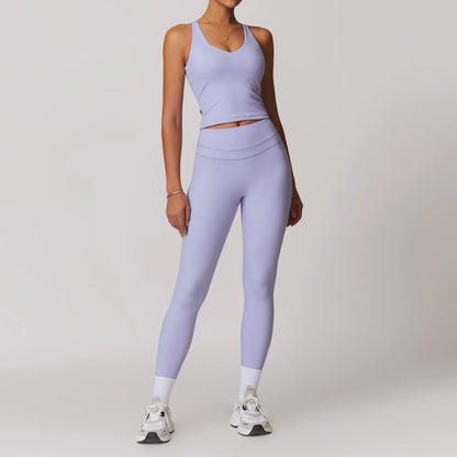 2 Pieces Sportswear Women Yoga Set Gym Clothes Sportswear Yoga Suits Fitness Set Tracksuits Sports Bra Gym Leggings