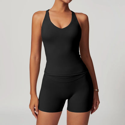 2 Pieces Sportswear Women Yoga Set Gym Clothes Sportswear Yoga Suits Fitness Set Tracksuits Sports Bra Gym Leggings