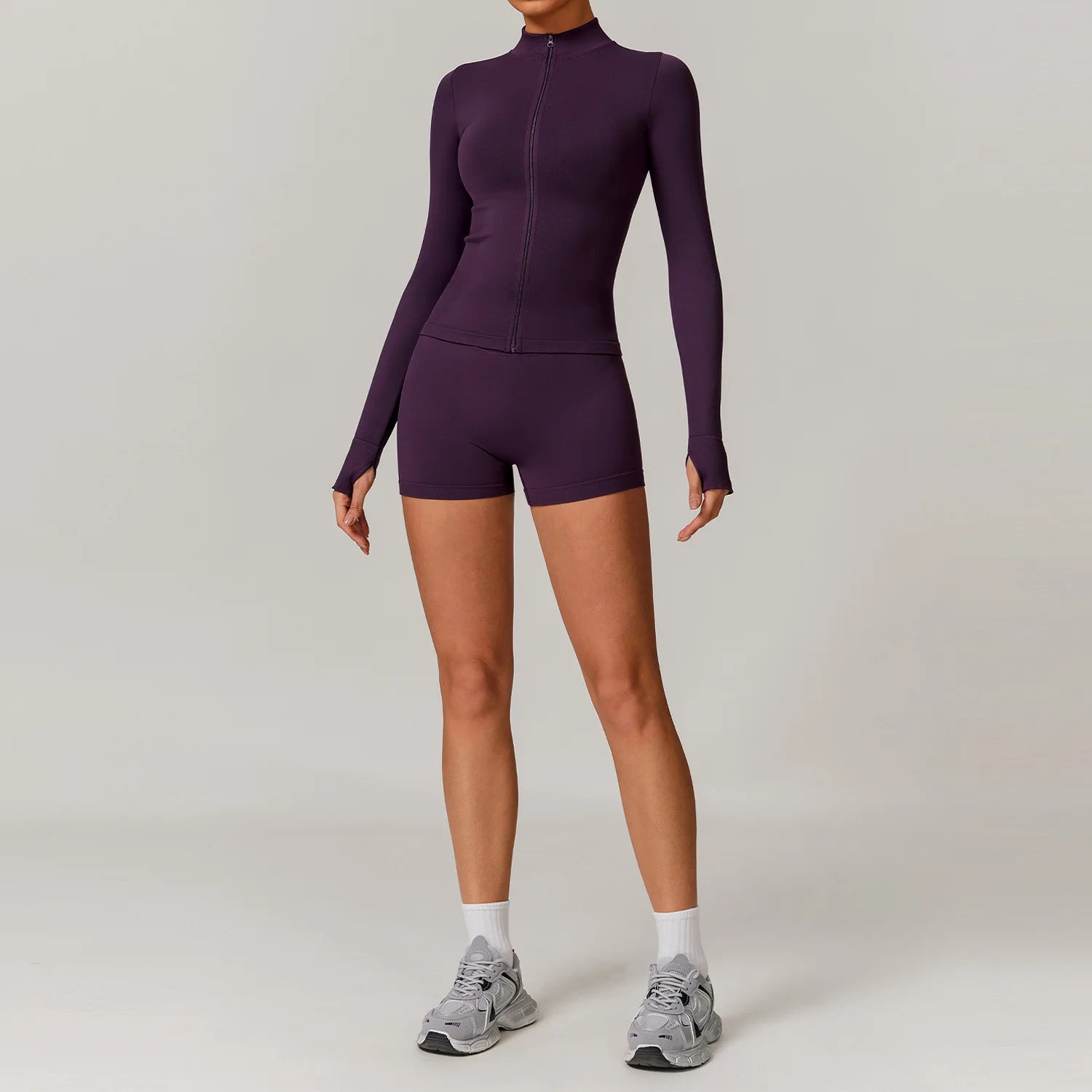 Seamless Yoga Set for Women – 2/3PCS Gym Outfit with Sports Bra & short leggings