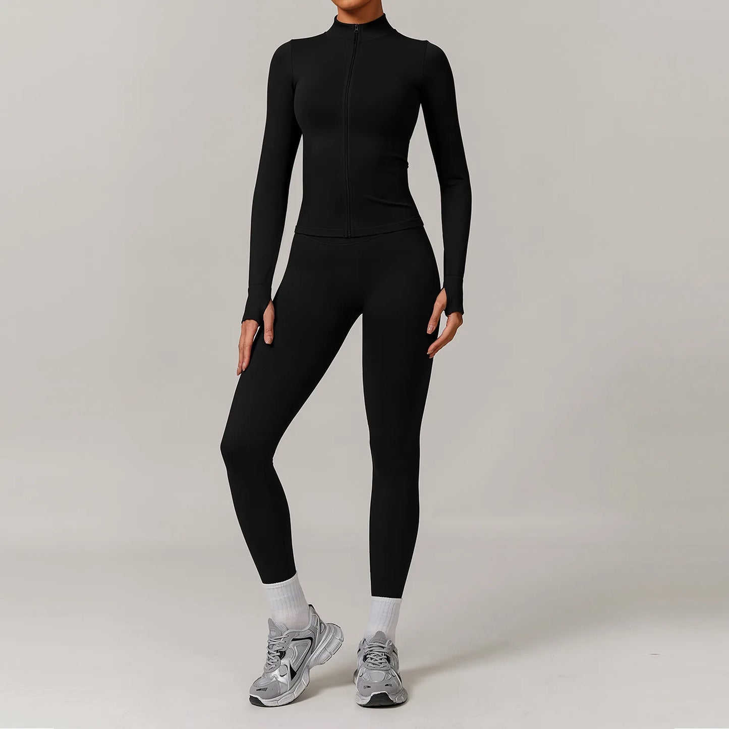 Seamless Yoga Set for Women – 2/3PCS Gym Outfit with Sports Bra & short leggings
