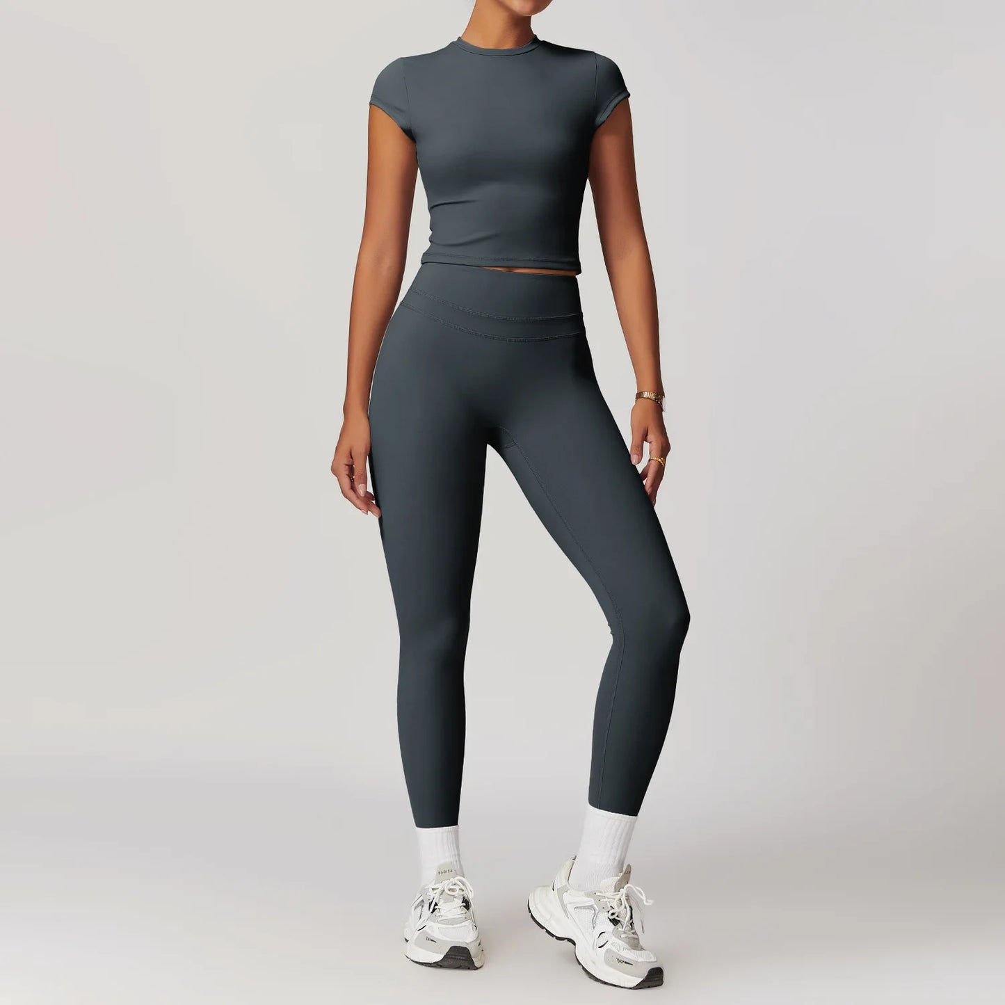 2 Pieces Sportswear Women Yoga Set Gym Clothes Sportswear Yoga Suits Fitness Set Tracksuits Sports Bra Gym Leggings