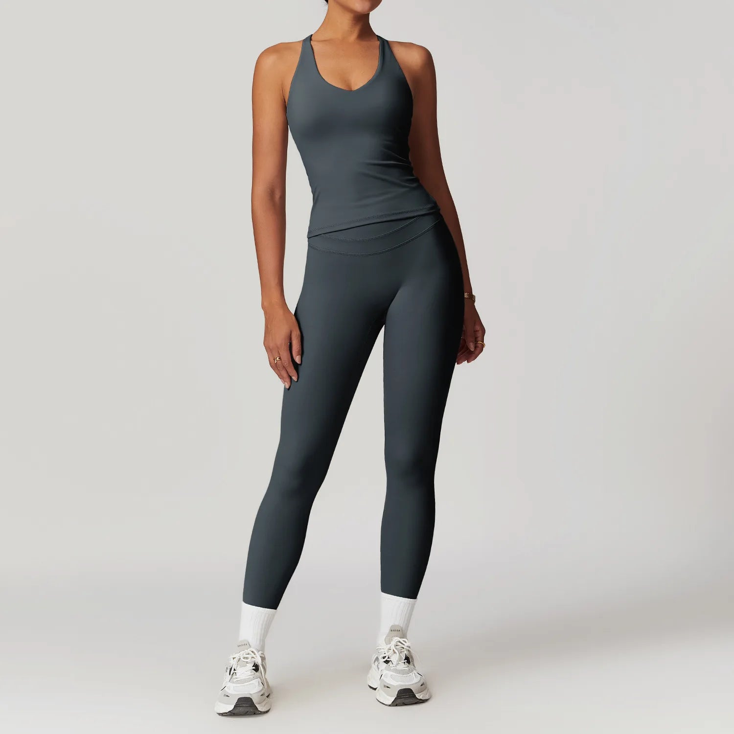 2 Pieces Sportswear Women Yoga Set Gym Clothes Sportswear Yoga Suits Fitness Set Tracksuits Sports Bra Gym Leggings