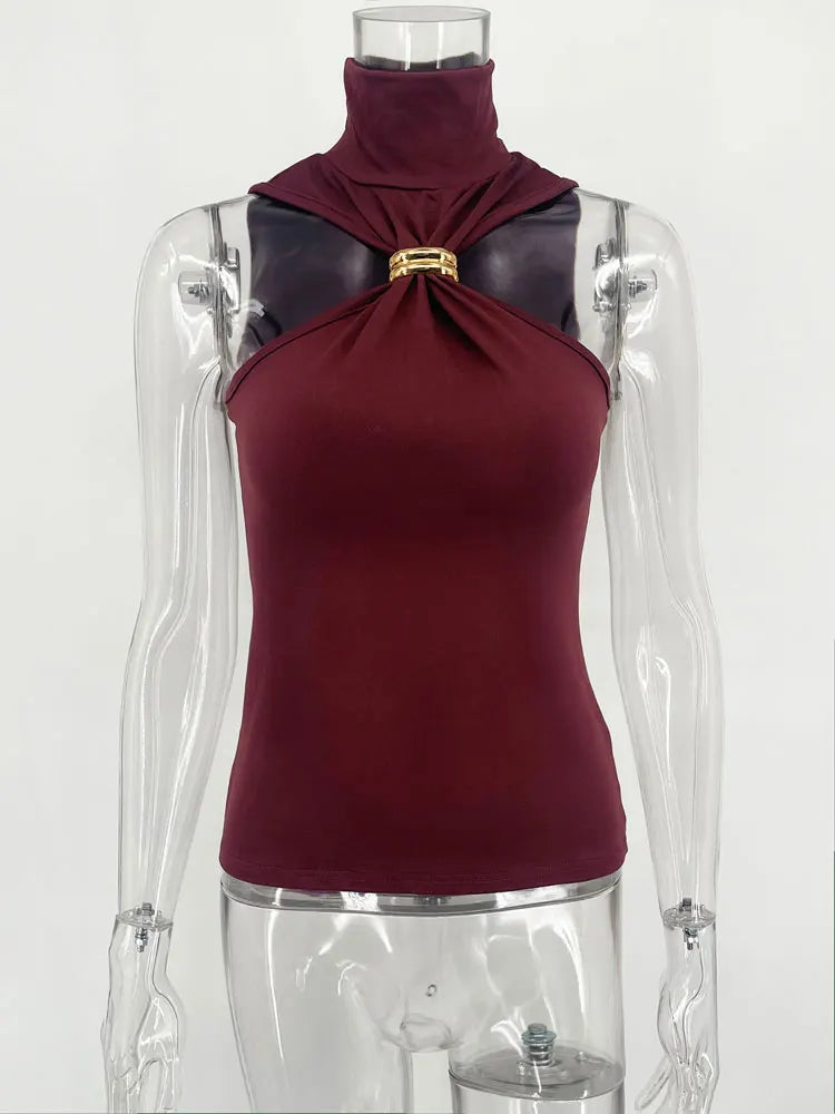 Summer Fashion Sexy Tank Top Pullover for Women Slim Off-Shoulder Patchwork Strapless Y2K Vest Top Female Cropped Top 2025