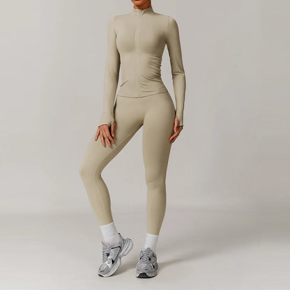 Seamless Yoga Set for Women – 2/3PCS Gym Outfit with Sports Bra & short leggings