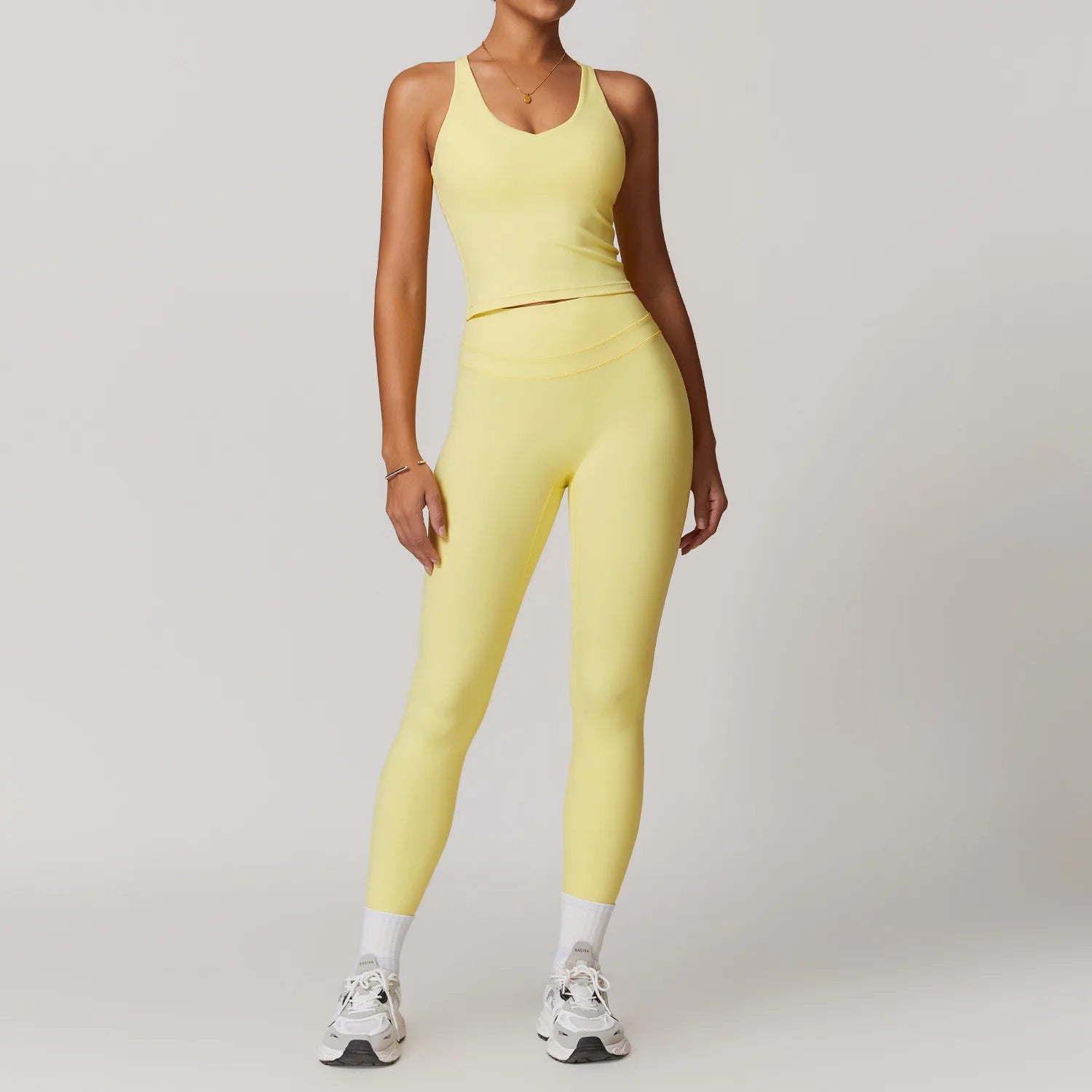 2 Pieces Sportswear Women Yoga Set Gym Clothes Sportswear Yoga Suits Fitness Set Tracksuits Sports Bra Gym Leggings