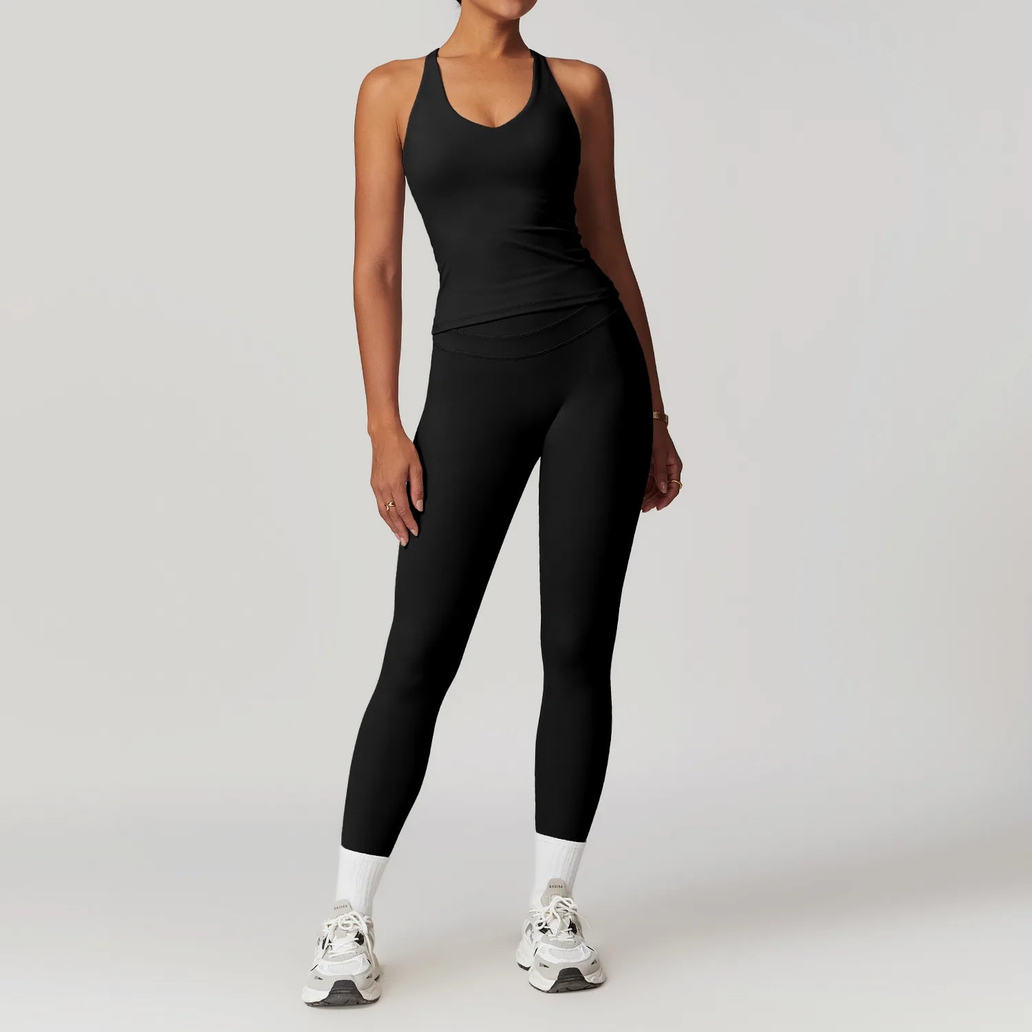 2 Pieces Sportswear Women Yoga Set Gym Clothes Sportswear Yoga Suits Fitness Set Tracksuits Sports Bra Gym Leggings