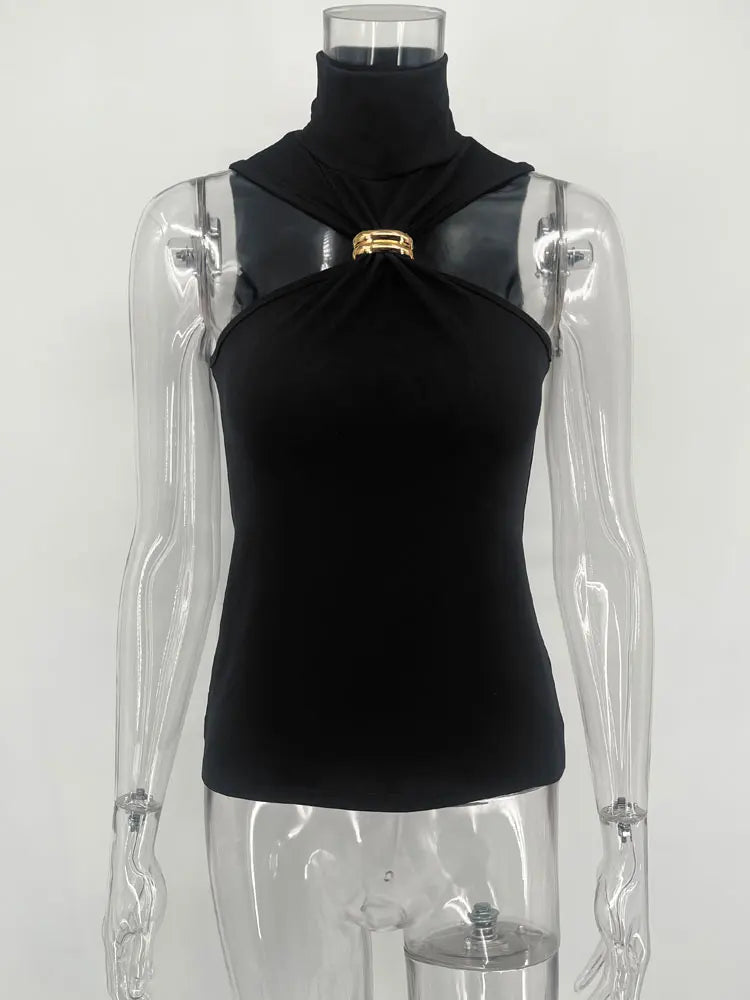 Summer Fashion Sexy Tank Top Pullover for Women Slim Off-Shoulder Patchwork Strapless Y2K Vest Top Female Cropped Top 2025